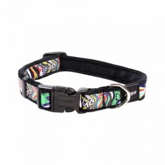 ROGZ  FASHION CLASSIC COLLAR MEDIUM WILD STRIPES_0