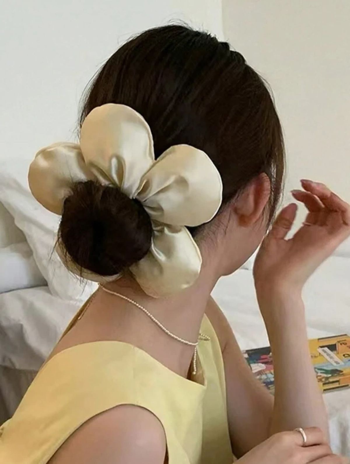 Flower scrunchie _2