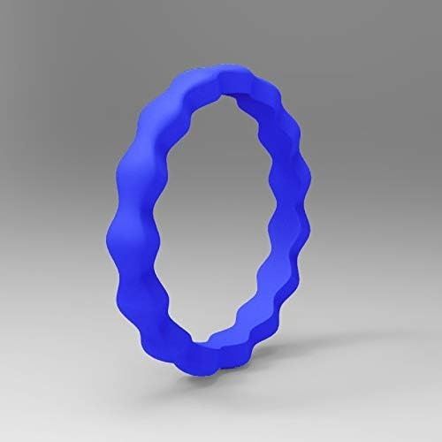 Scalloped Silicone rings 3mm_5