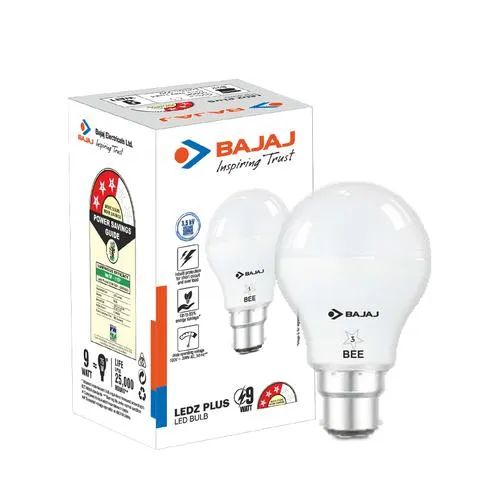 Bajaj LEDz Plus Led Lamp 9W - Cool Day Light, B22, 1 pc_1