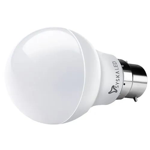 Syska SSK-SRL-9W LED Bulb - Cool Daylight White, Round, 9 Watts, B22 Base, 1 pc_1