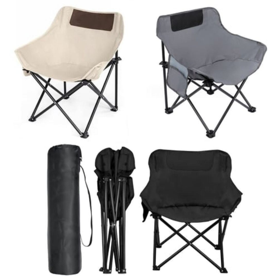 Portable Camping Chairs Support 120KG_8