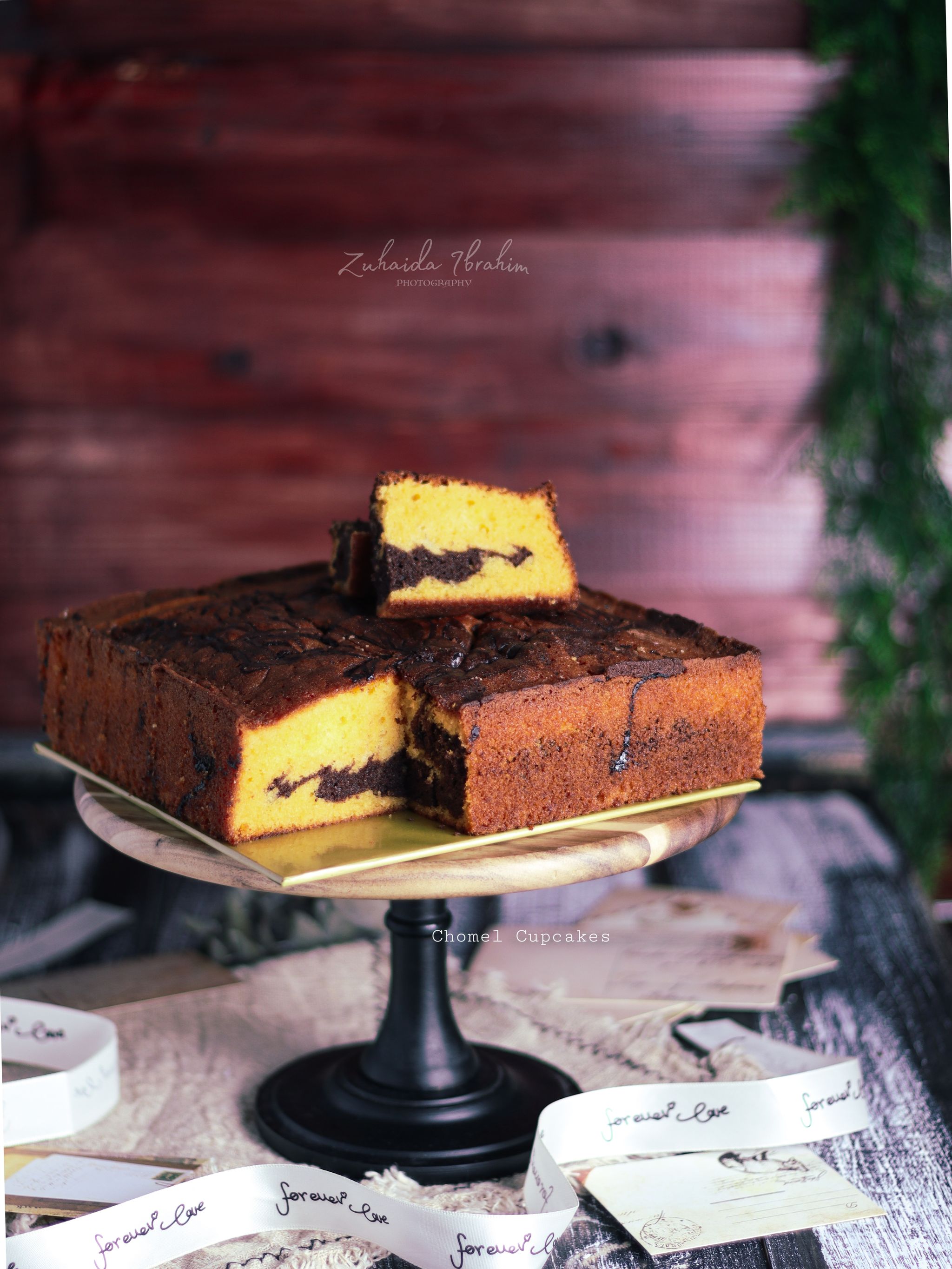 Chocolate Orange Marble Cake _0