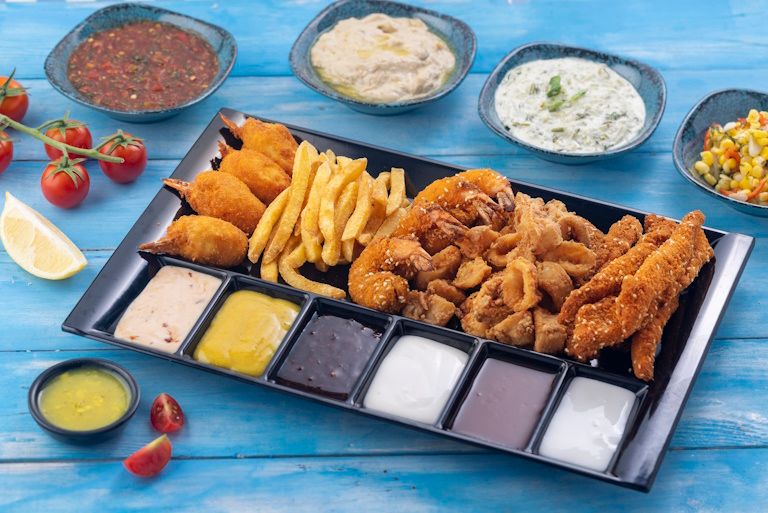 WHITE SHARK PLATTER طبق القرش الأبيض_0