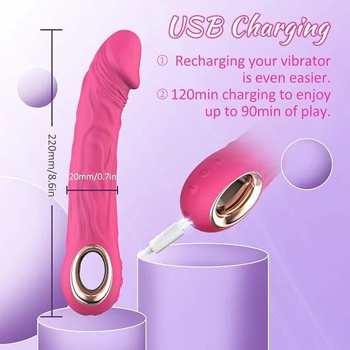 Realistic Vibrator Dildo for Women_1