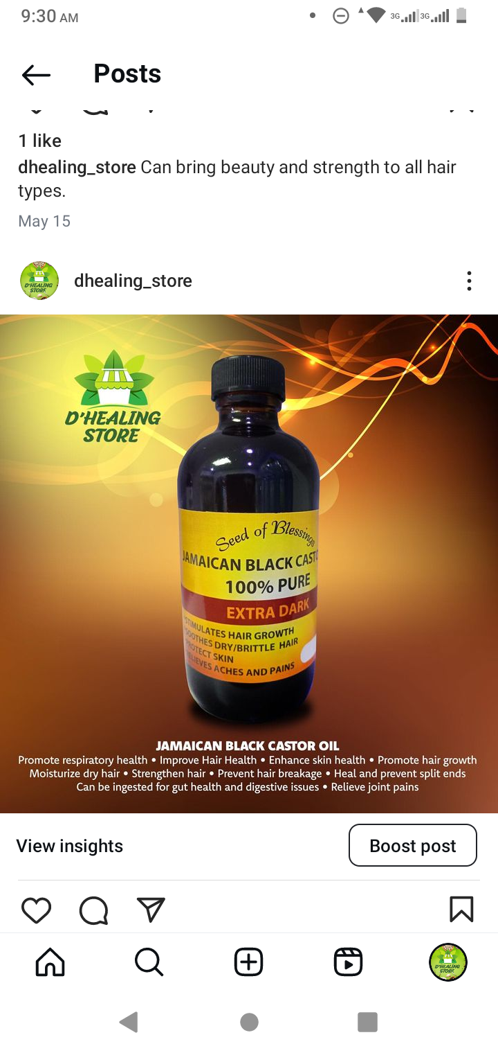 Jamaican Black Castor Oil_0