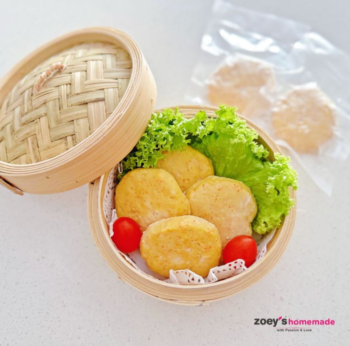 Zoey Baby Chicken Patties (8mths) 4pcs 160g_0