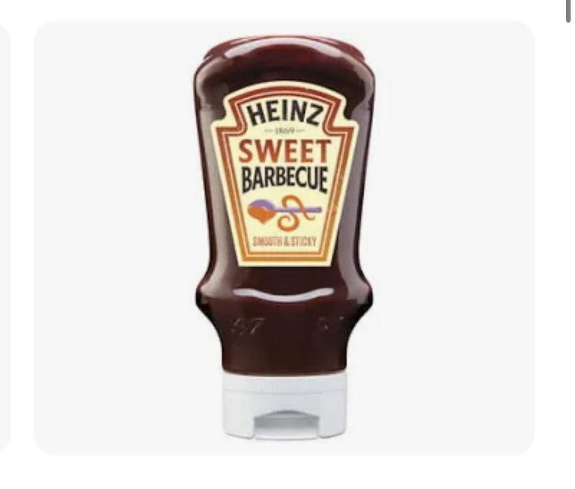 Heinz sweet bbq sauce 10x400ml BBE 01/02/25 2 cases _0