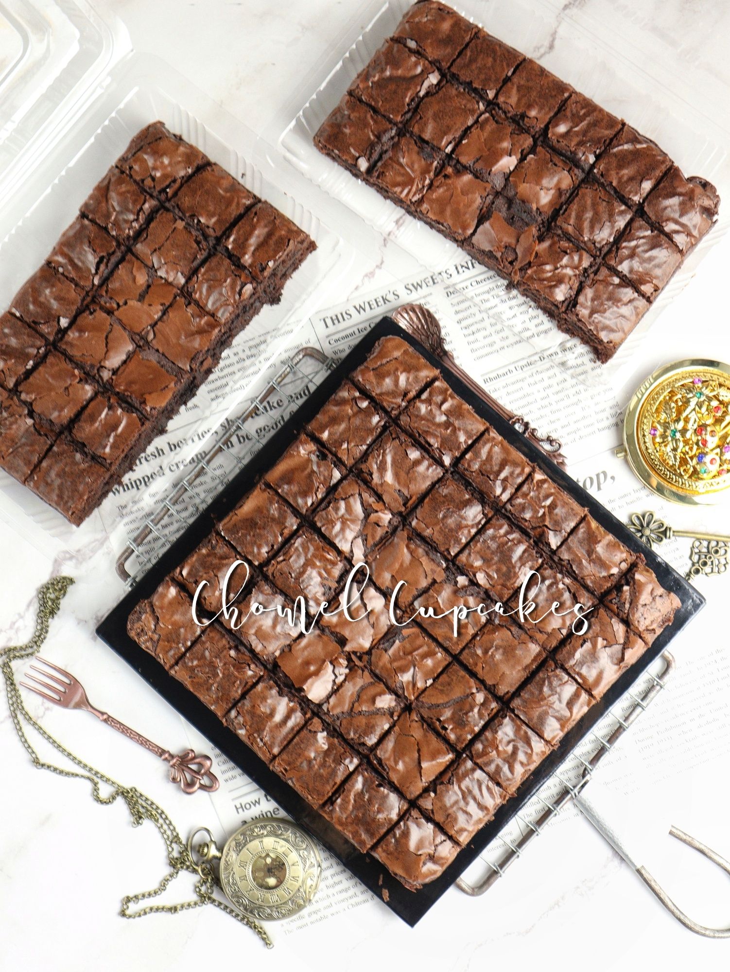 Fudgy Brownies Plain _0