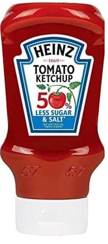 ⭐️REDUCED PRICE⭐️Heinz tomato sauce 50% less sugar 10x400ml BBE 01/11/24  2 cases _0