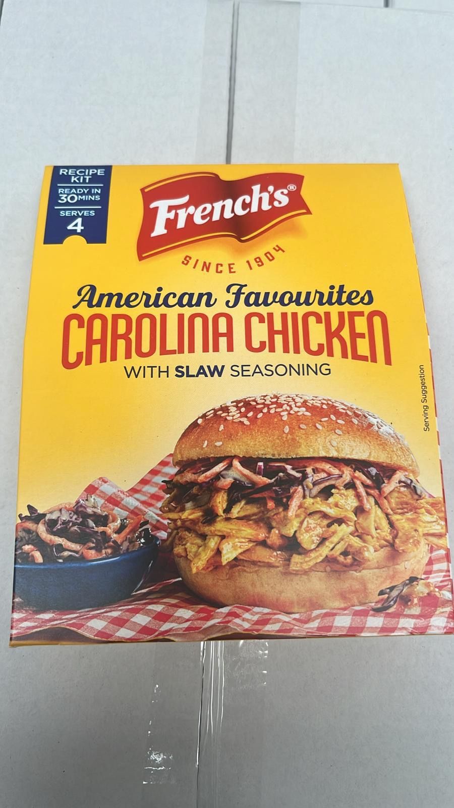 French Carolina meal kit 7x95g BBE 15/08/24 3 cases _0