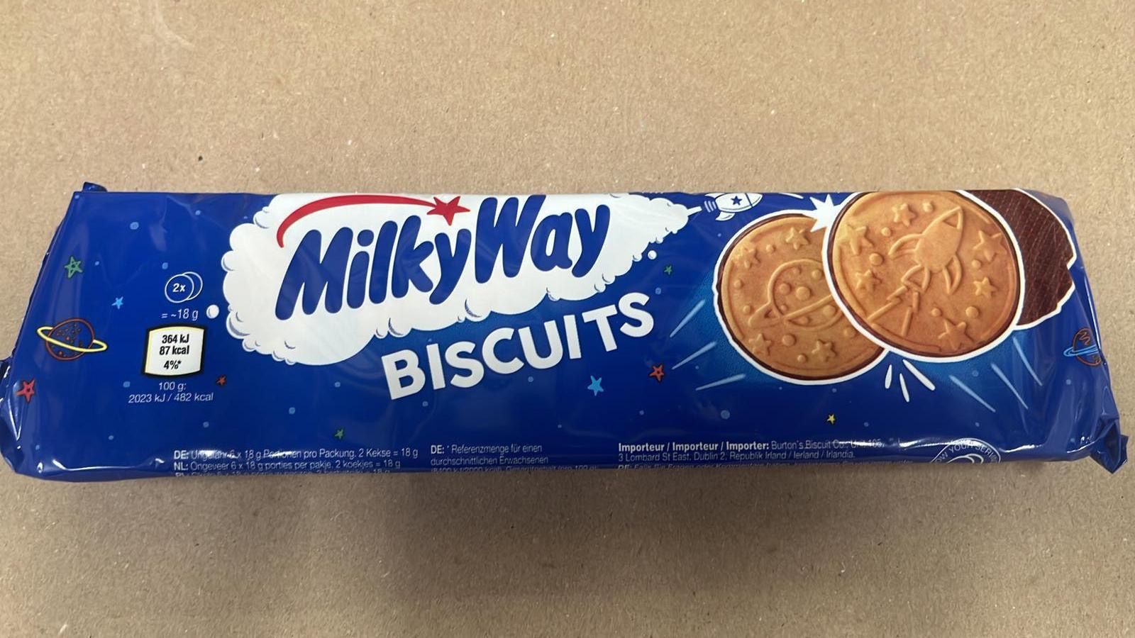 Milkyway biscuits  Non uk text -we have labels if needed 14x108g  BBE 21/11/24 2 cases _0