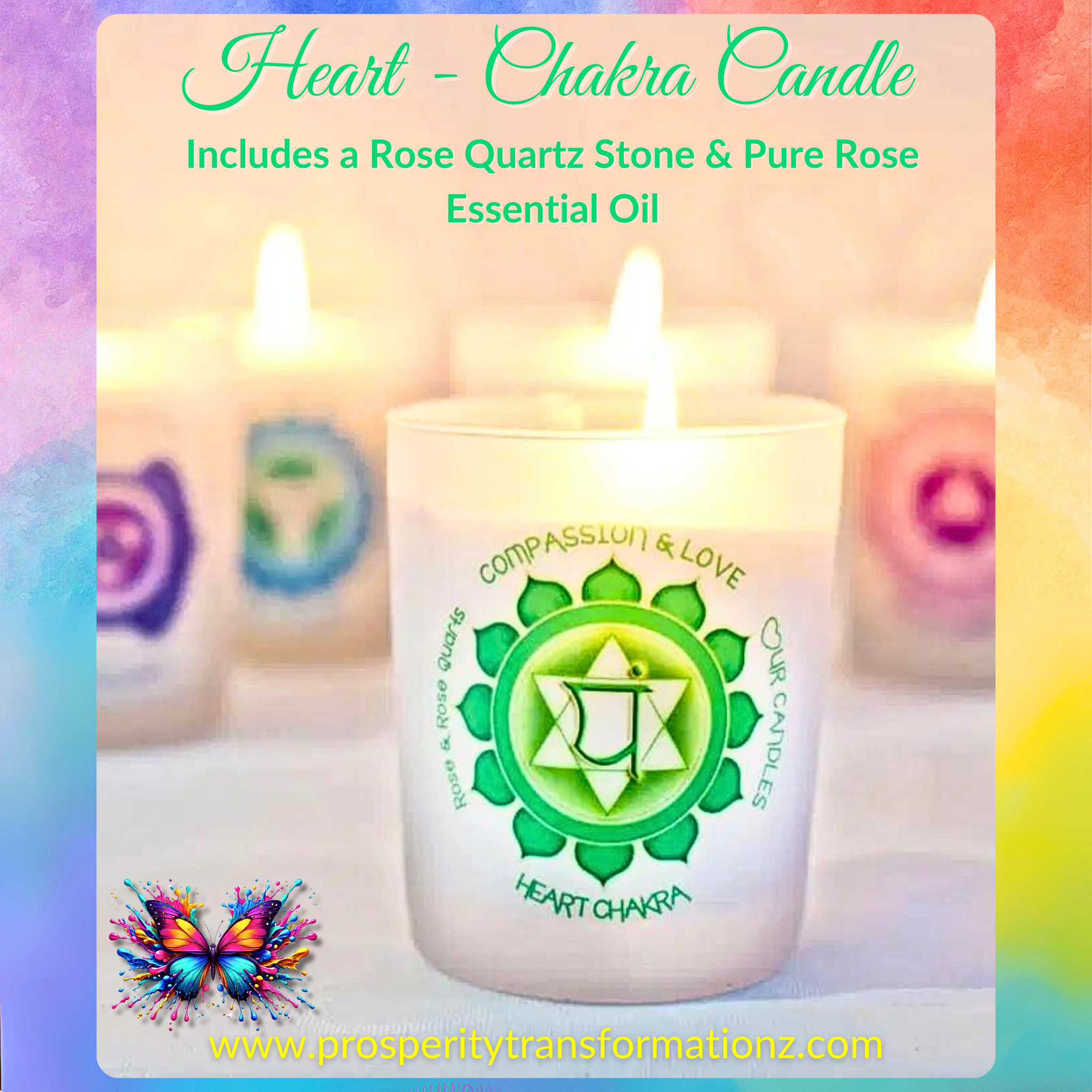 Heart Chakra Candle   _0