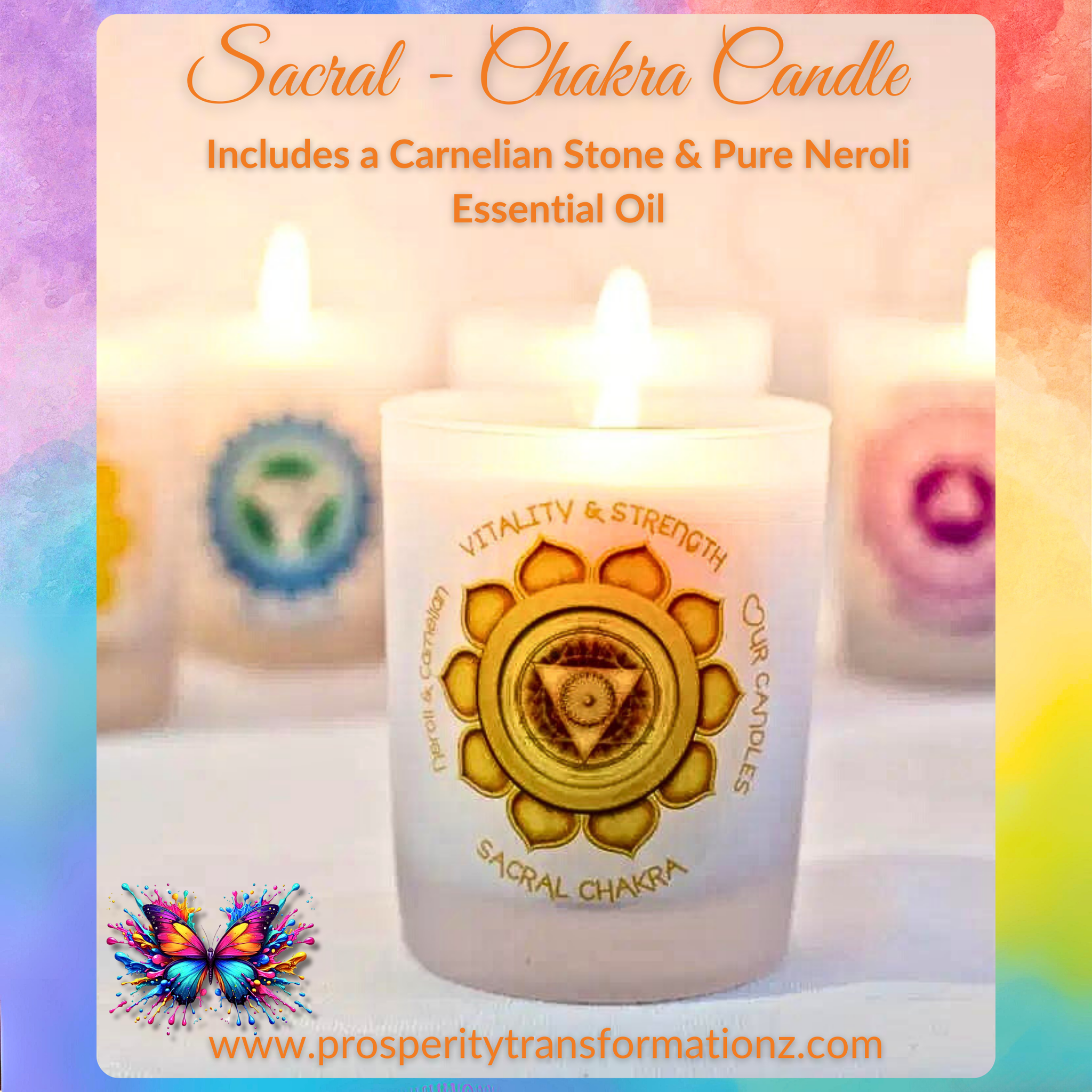 Sacral Chakra Candle _0