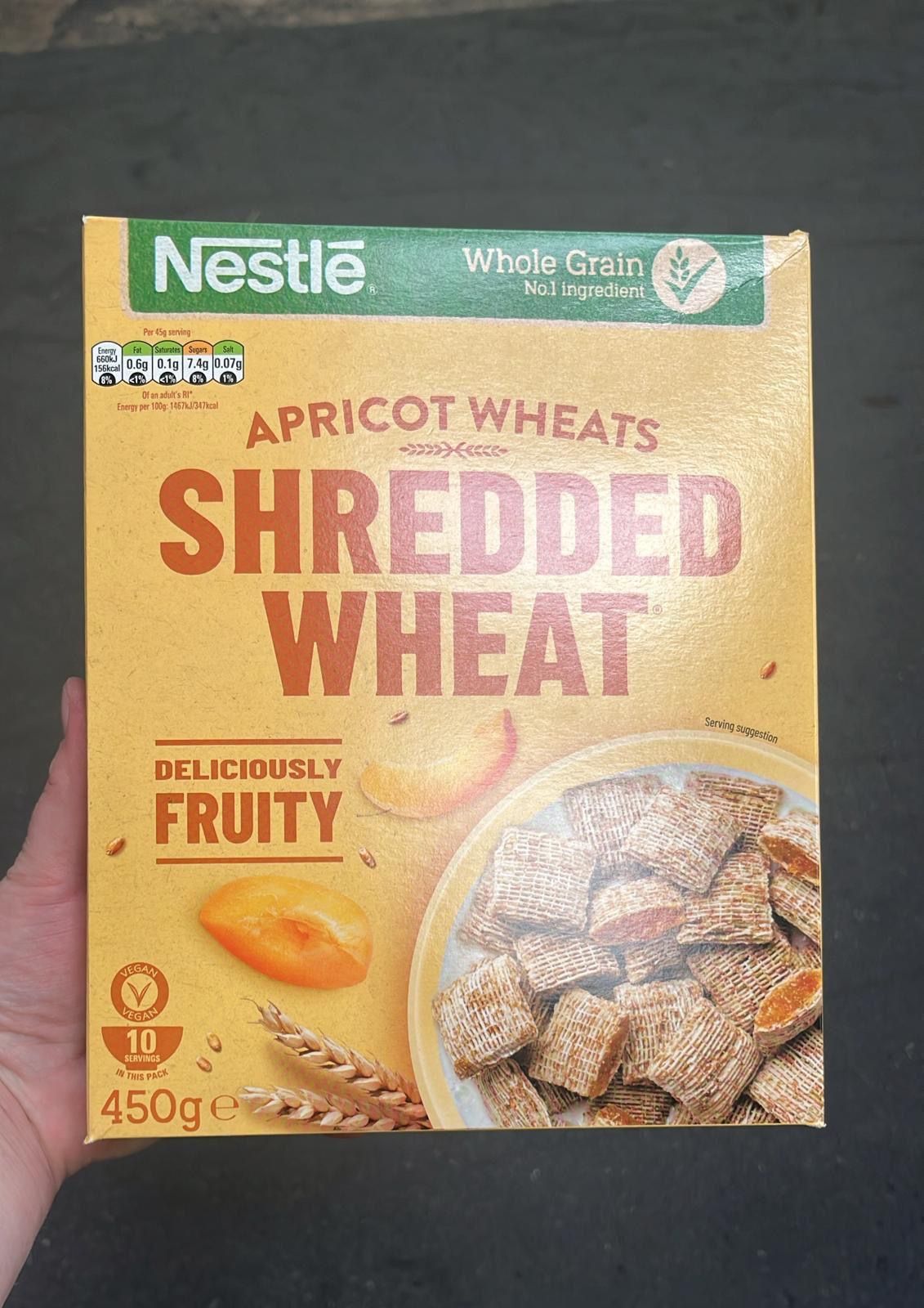 Shredded wheat apricot 450g BBE 30/11/24 _0