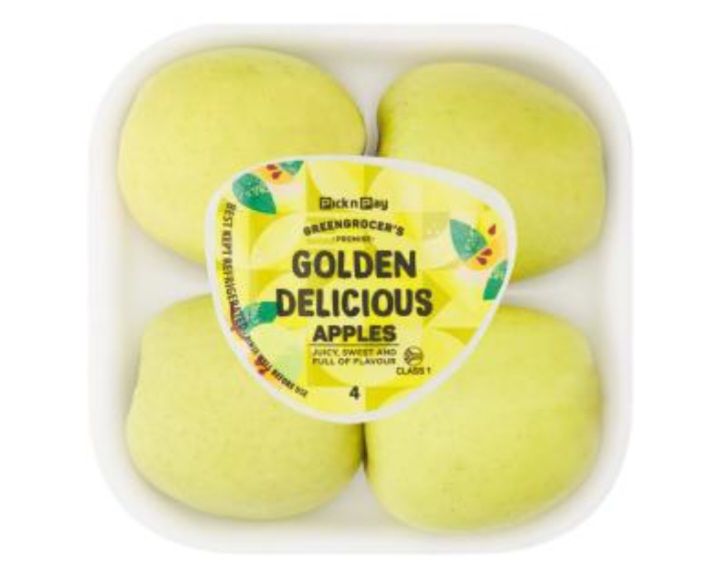 PnP Golden Delicious Apples 4 pack_0