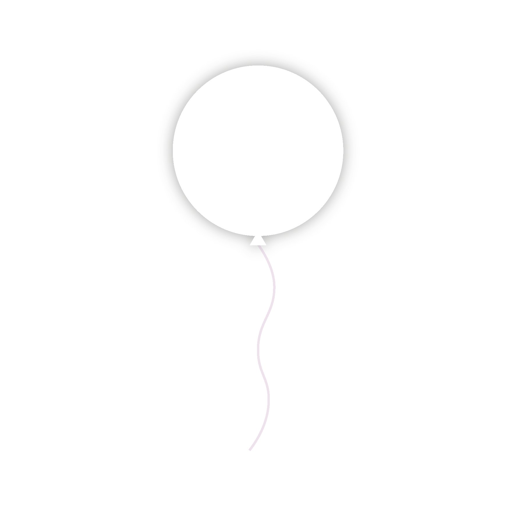 Transparent nylon Balloon | بالون نايلون شفاف_0