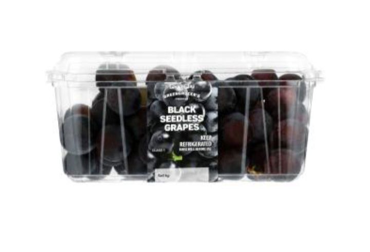 PnP Black Seedless Grapes 500g_0