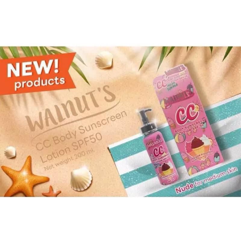 WALNUT'S CC Body Sunscreen Lotion SPF 50_4