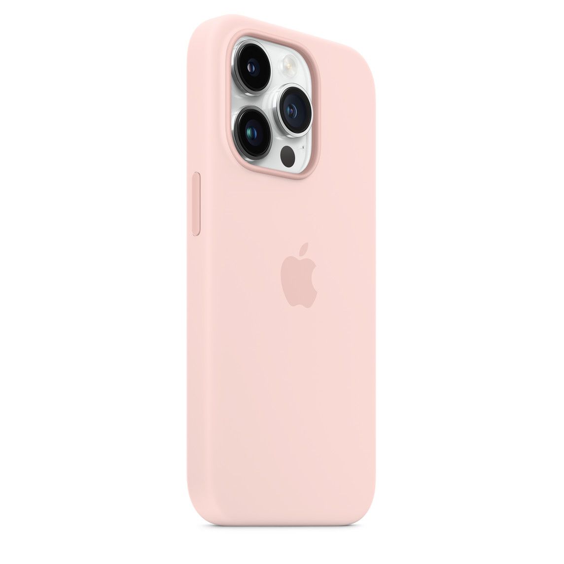 iPhone 14 Pro Silicone Case with MagSafe - Chalk Pink_1