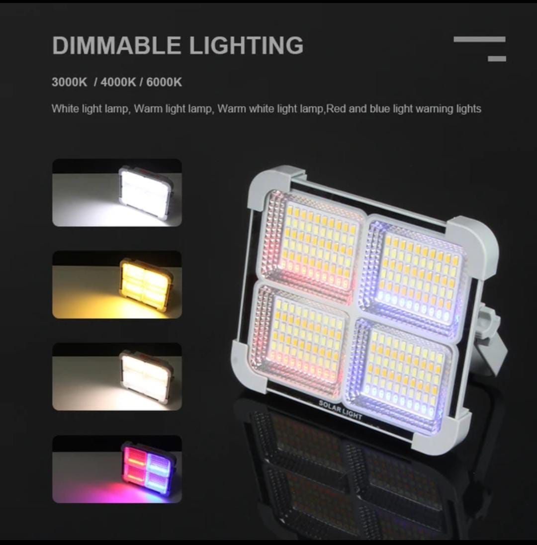 Household solar camping flood light_0