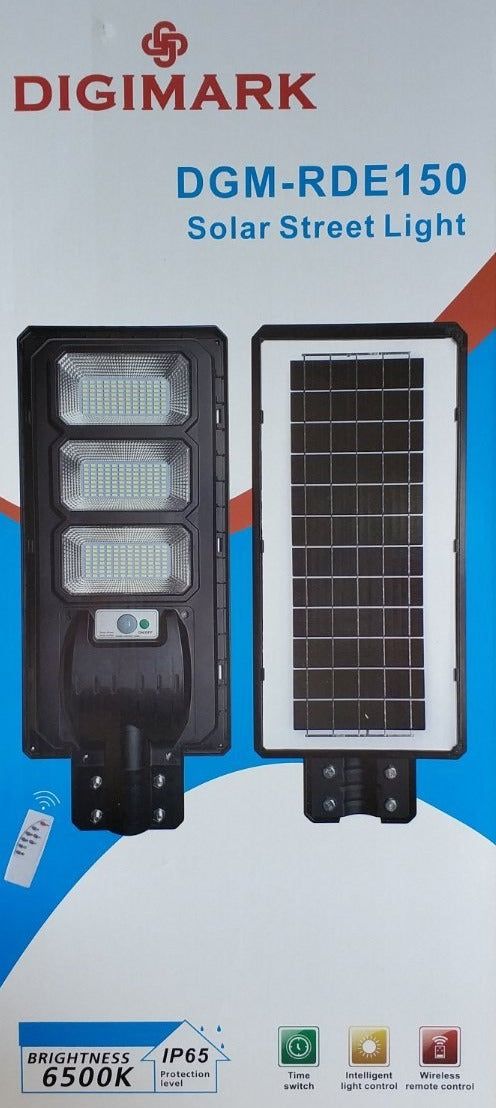 Digimark DGM-RDE150watt Solar Powered LED Street/Pole Light_0