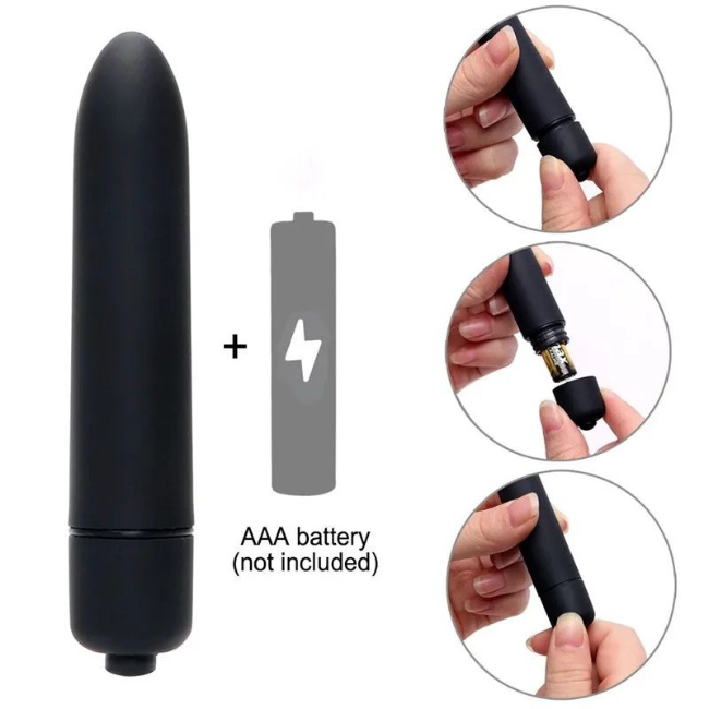 10 Frequency Vibrating Bullet Mini Vibrators_0