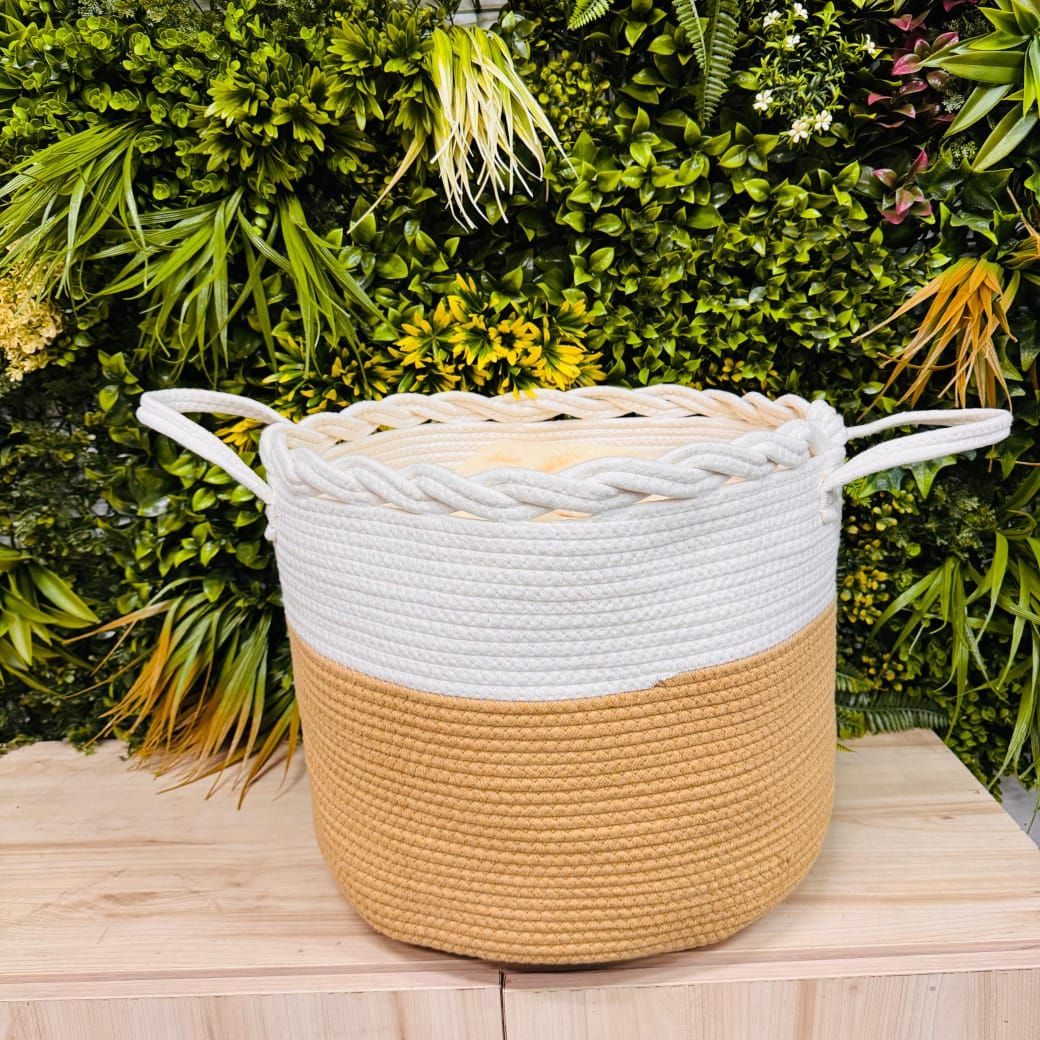 Cotton Rope Basket _0