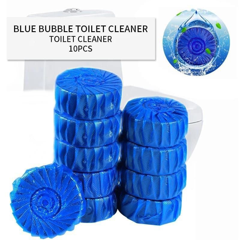 Blue bubble toilet cleaner _1
