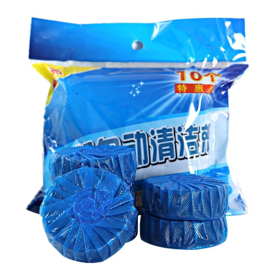 Blue bubble toilet cleaner _0