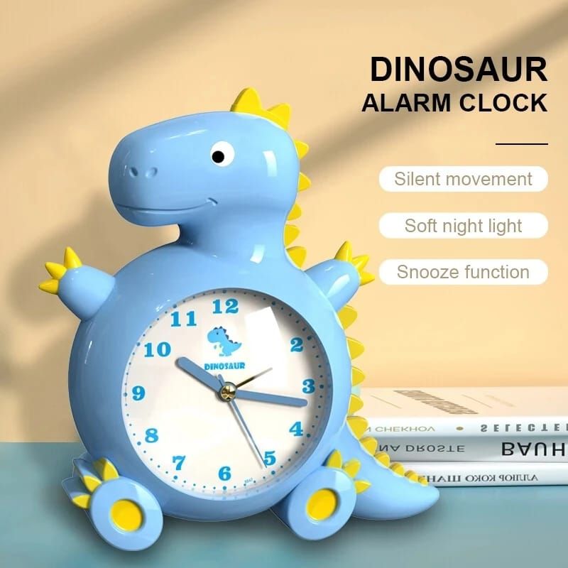 Cute dinosaur alarm clock _0