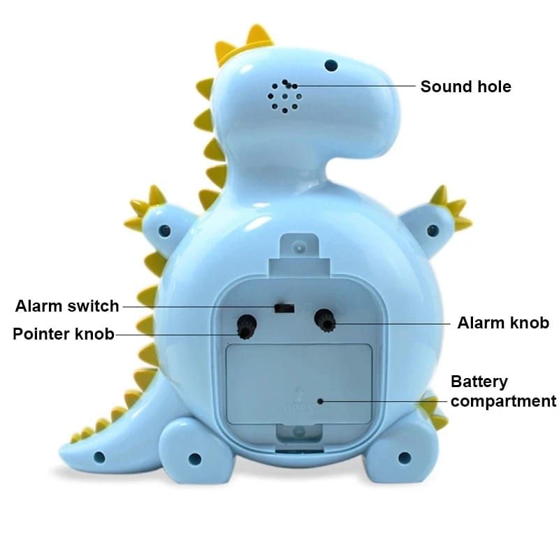 Cute dinosaur alarm clock _1