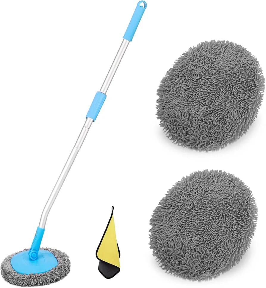 180° Rotatable  oval head cleaning mop_3