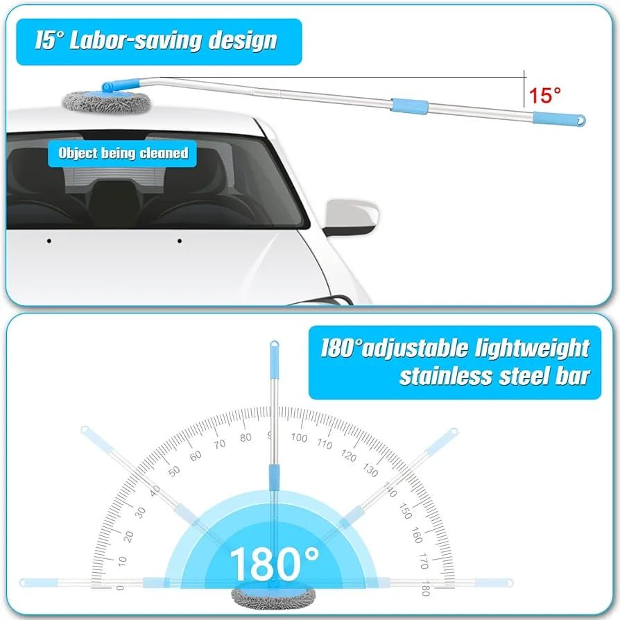 180° Rotatable  oval head cleaning mop_6