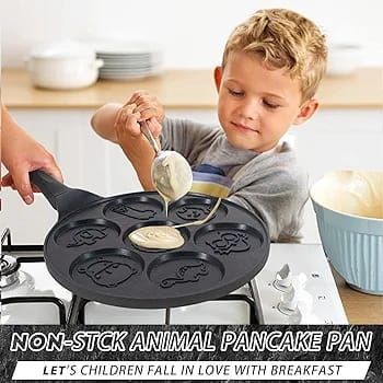 7 hole Non-Stick Pancake Pan_4