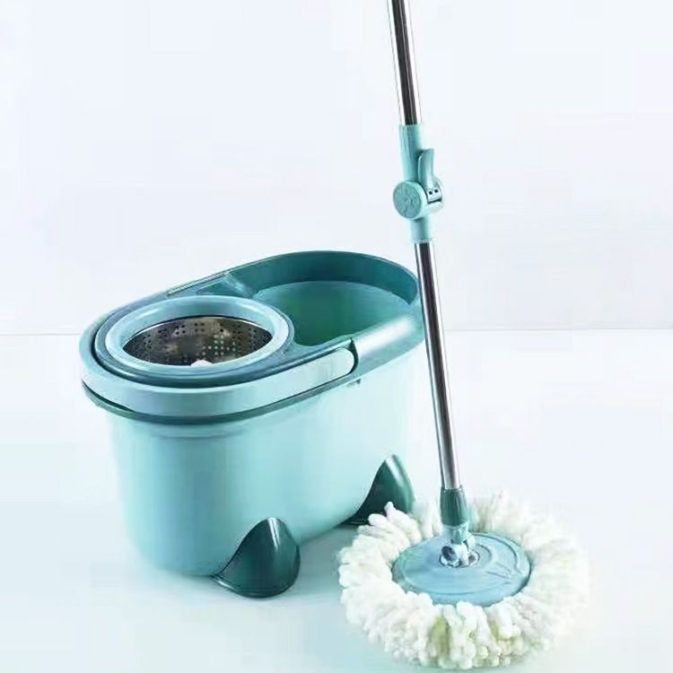 Heavy duty 360 degree rotating mop with a bucket_0
