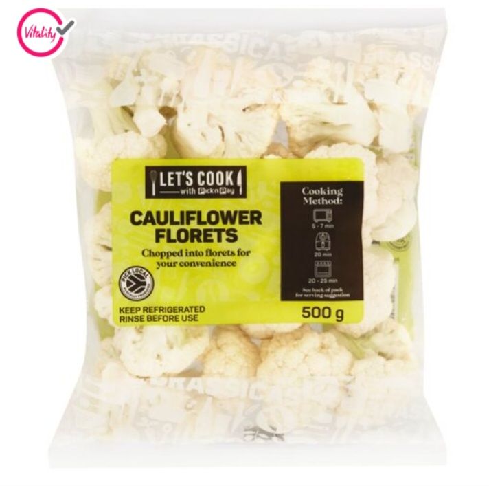 Let's Cook Cauliflower Florests 500g_0