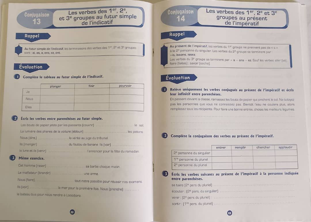 MES ACTIVITÉS DE RENFORCEMENT (Editions Eburnie) - CM1_2
