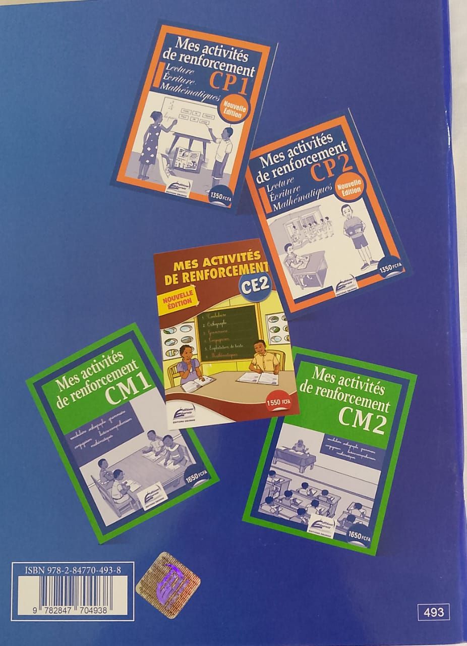 MES ACTIVITÉS DE RENFORCEMENT Nouvelle Edition (Editions Eburnie) - CM1_1