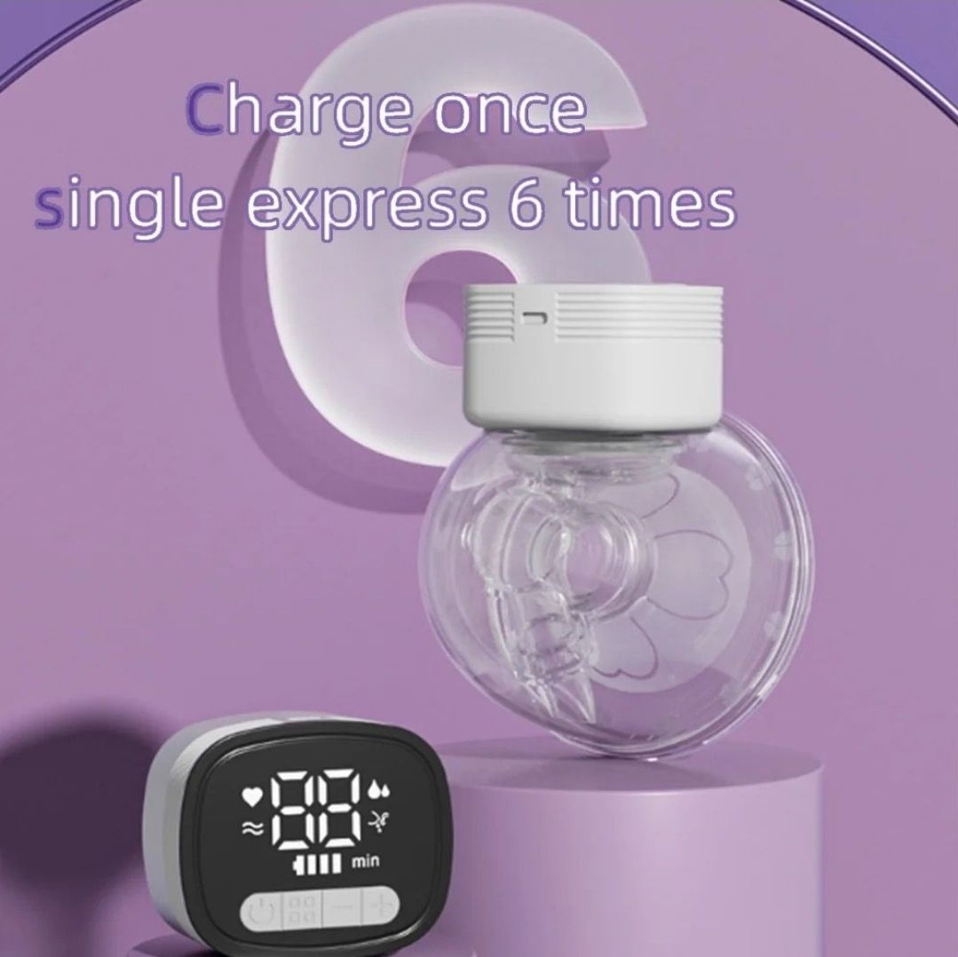 Wearable Hands-Free Electric Breast Pump Mute Stealth 180ML Capacity _4