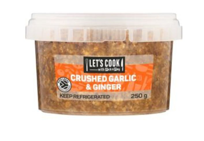 Let's Cook Crushed Garlic & Ginger 250g_0