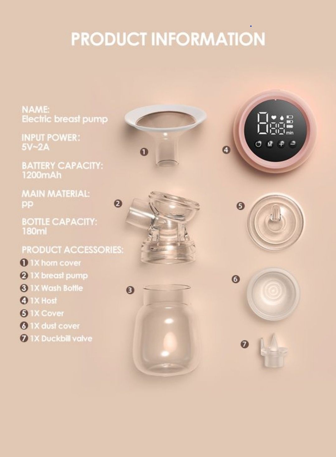 Intelligent Bilateral Electric Breast Pump_3