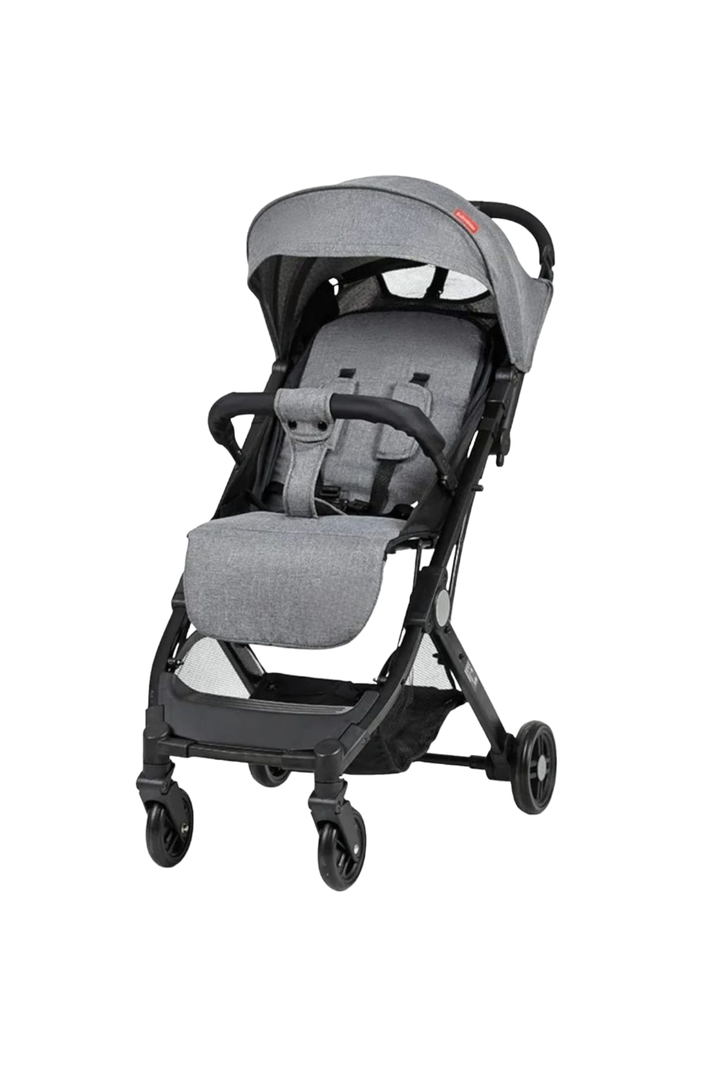 One hand Lightweight Stroller-Grey-Blue-Black_0