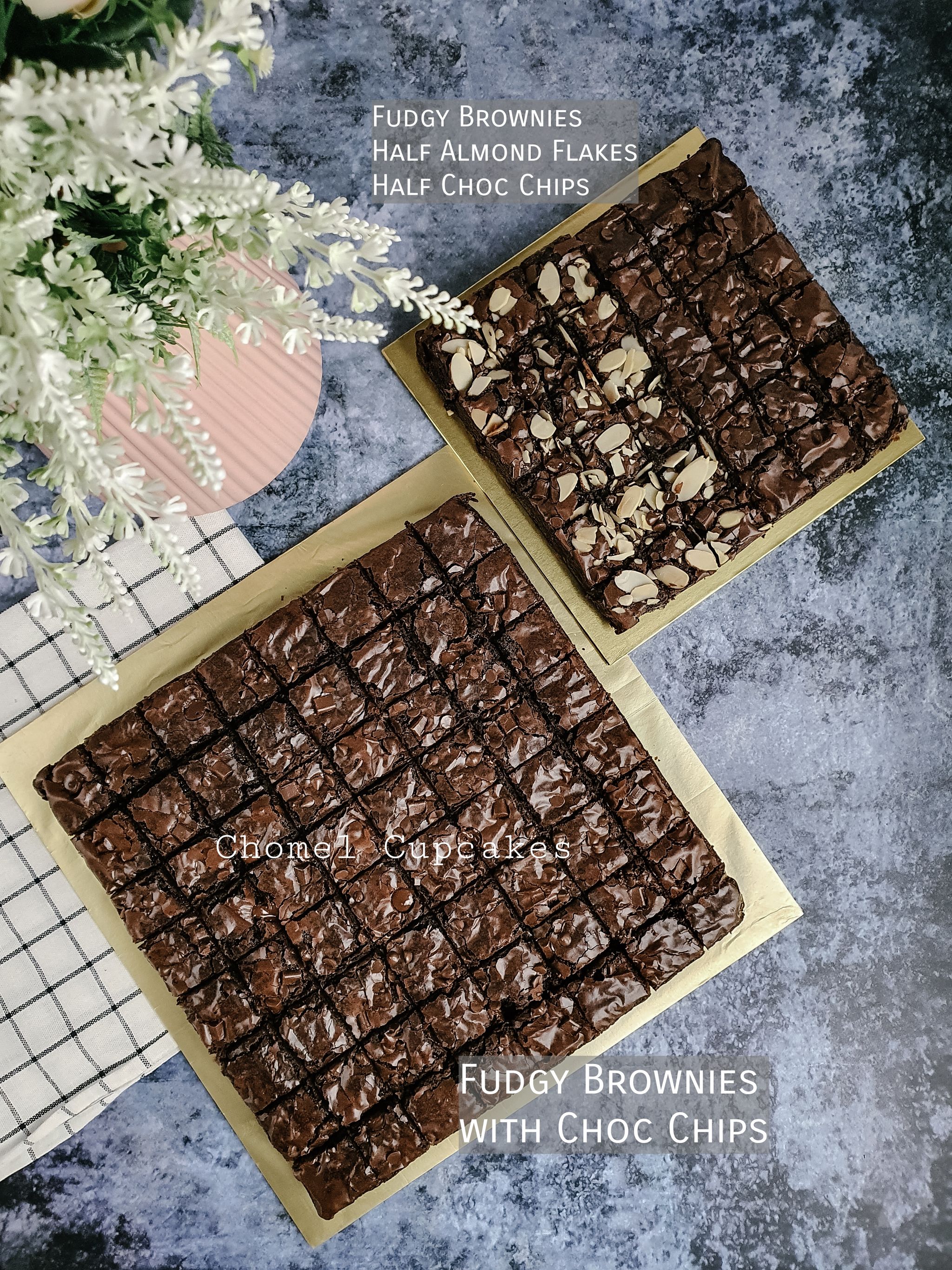 Fudgy Brownies with Chocolate Chips _1