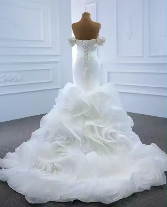 ROBE DE MARIAGE EN QUEUE DE POISSON_1