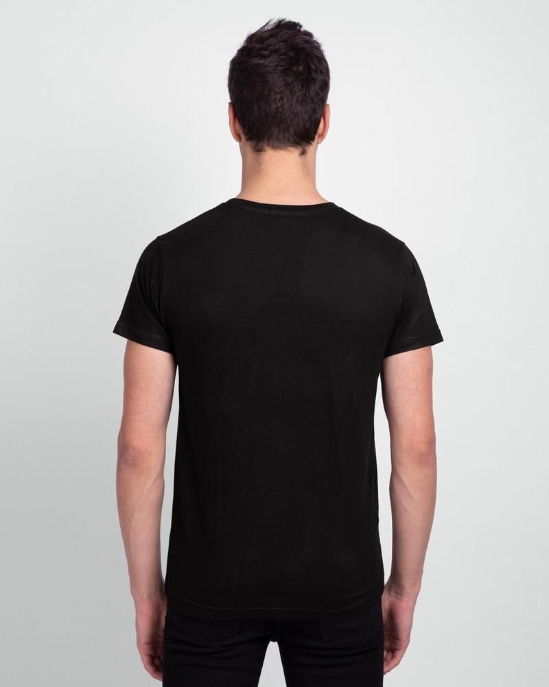 1 PC Men's Stitched Round Neck t-shirt _1