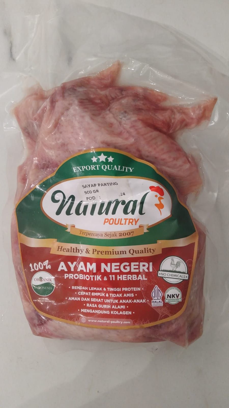 Organik Probiotik Sayap Ayam 500gr_1