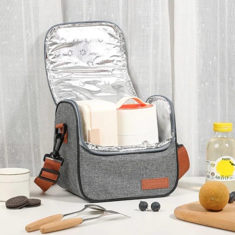 Oxford Thermal Insulated  Lunch Bag_0