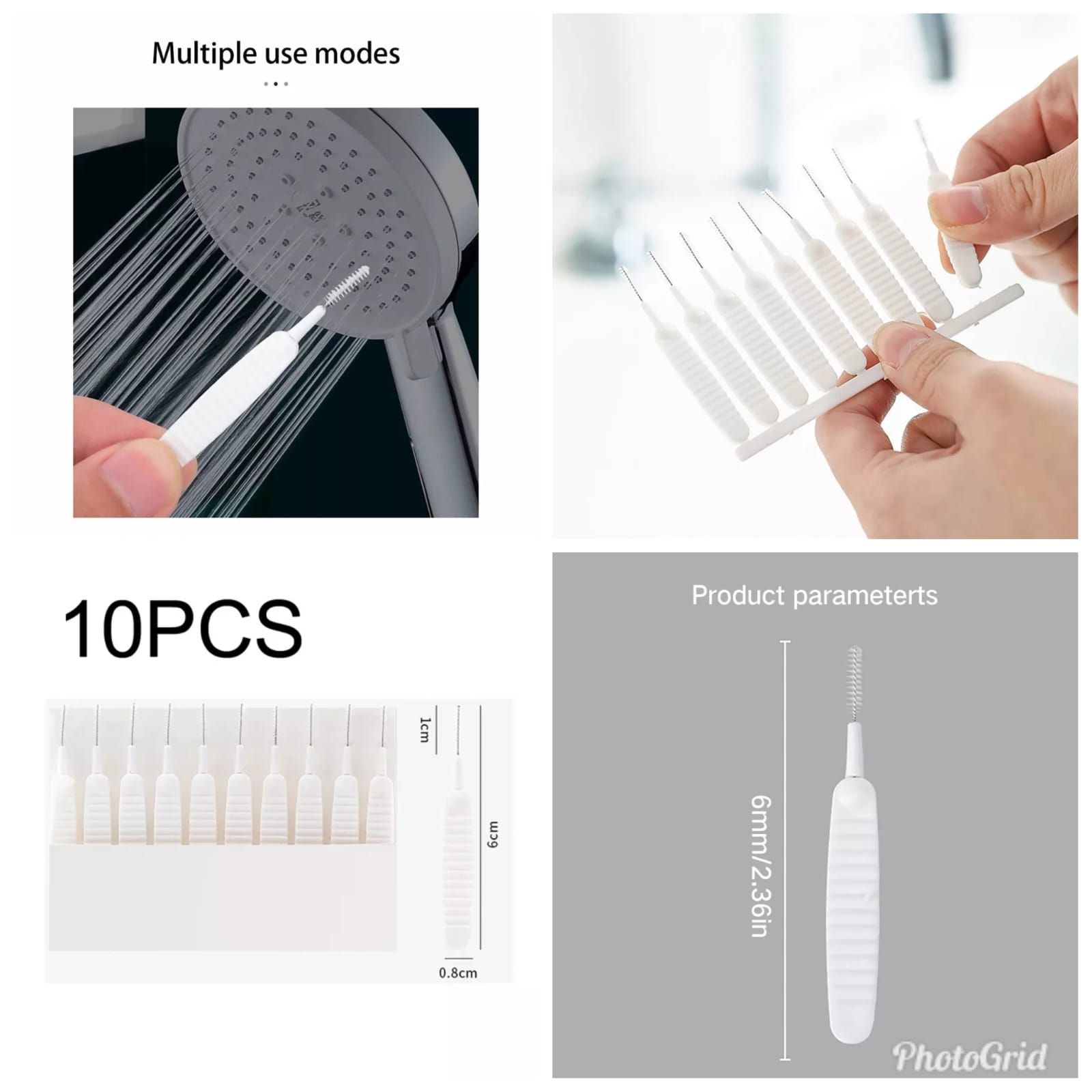 10pcs Shower Head Cleaning Brushes _0