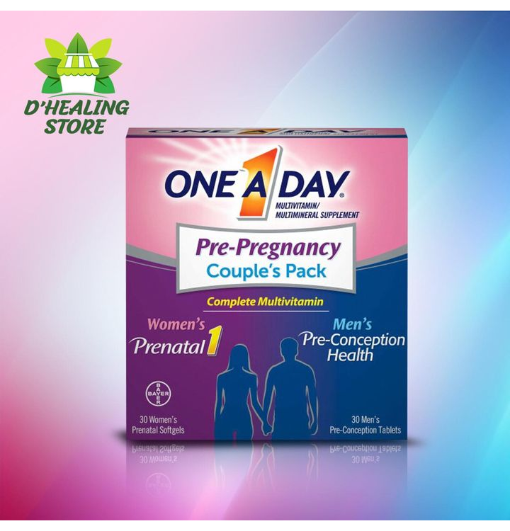 One A Day Pre Pregnancy Couple's Pack_0